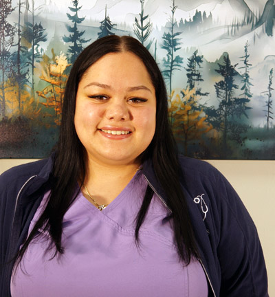 A headshot of Angelys Ortega, Medical Assistant.